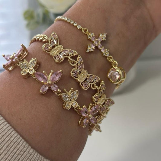 Butterfly aura bracelet